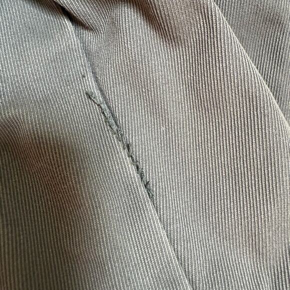 L.L. Bean Chore Coat Jacket LT Field Work Canvas 284421 Vintage Sherpa Military - Picture 11 of 11